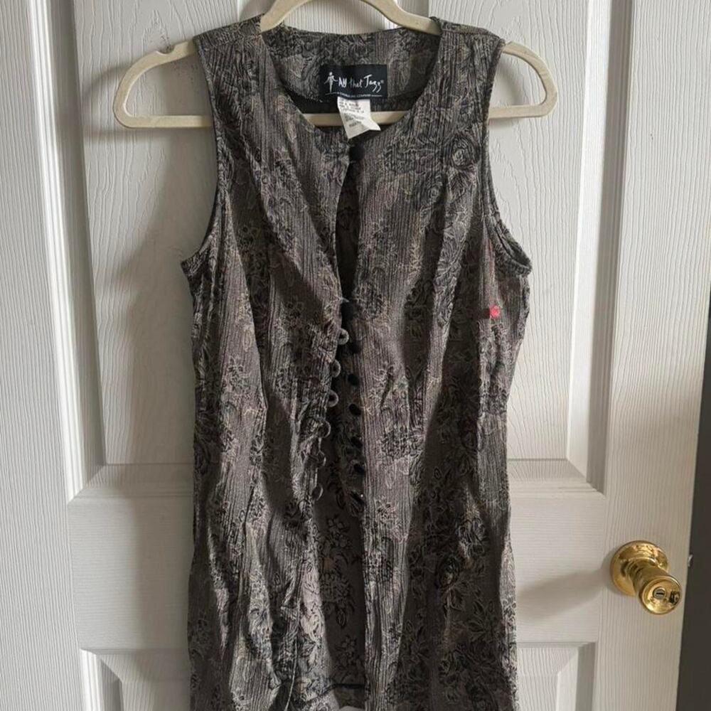 Jacquard vintage 90s Blouse